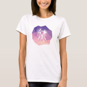 T-shirt Panneau horoscope Gemini cuisine moderne