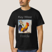 T-shirt Panneau Key West Roster and US Highway 1 (Devant)