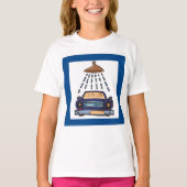 T-shirt Panneau Lavage de voiture (Devant)