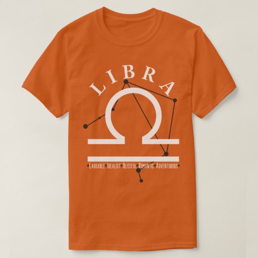 T-shirt Panneau Libra (Design devant)