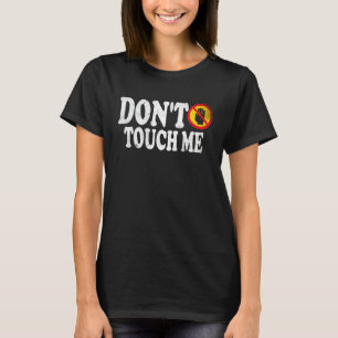 T-shirt Panneau Ne Me Touchez Pas Introverti Antisocial Vi