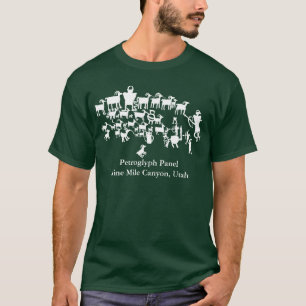 T-shirt Panneau Petroglyph La Grande Chasse