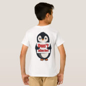 T-shirt Panneau Pingouin : Ne Manquez Rien (Dos entier)