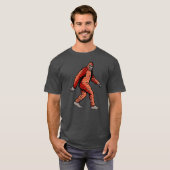 T-shirt Panneau Pop Art de créature forestière de bande de (Devant entier)