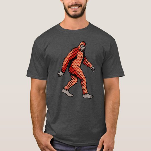 T-shirt Panneau Pop Art de créature forestière de bande de (Devant)