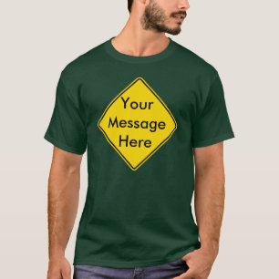 T-shirt Panneau routier