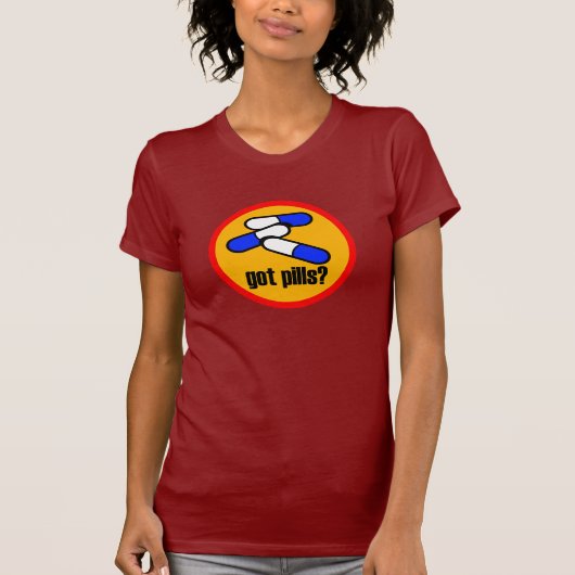 T-SHIRT PANNEAU ROUTIER DE PILULES (Devant)