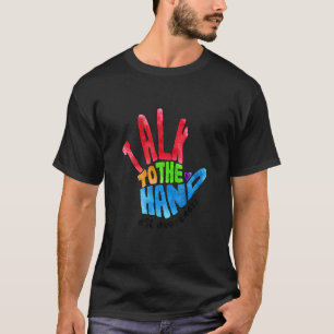 T-shirt Panneau SLP SLPA SLP de sensibilisation à la main