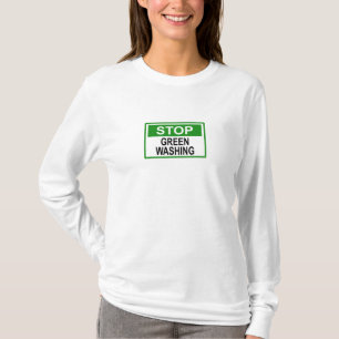T-shirt Panneau Stop au Greenwashing