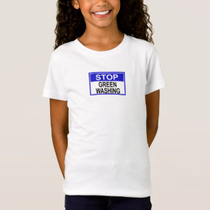 T-Shirt Panneau Stop au Greenwashing