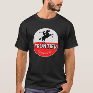 T-shirt Panneau vintage Frontier Rarin' to go