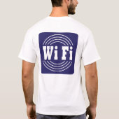 T-shirt panneau wifi (Dos)
