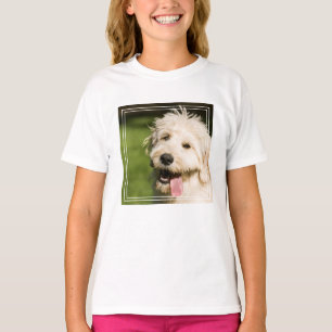 T-shirt Panneaux de coquelicot de Goldendoodle