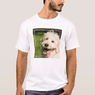 T-shirt Panneaux de coquelicot de Goldendoodle