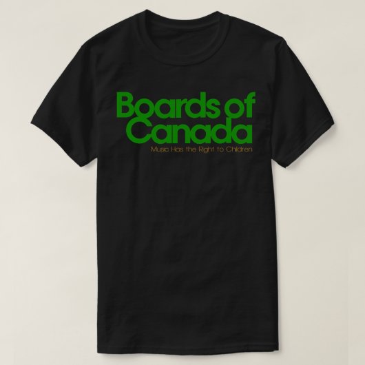 T-shirt Panneaux De Design Rétro Du Canada (Design devant)