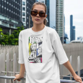 T-shirt Panneaux de mangas