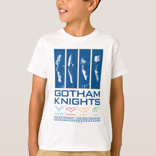 T-shirt Panneaux de visage Gotham Knights (Devant)