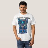 T-shirt Panneaux Neon Tech (Devant entier)