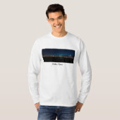 T-shirt Pano Dallas Skyline Dawn (Devant entier)