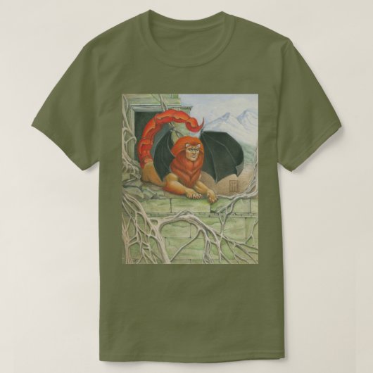 T-Shirt Panorama Manticore Version 1 (Design devant)