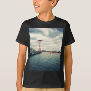 T-shirt Panorama sur la plage de Coney Island