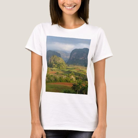 T-shirt Panoramic valley landscape, Cuba (Devant)