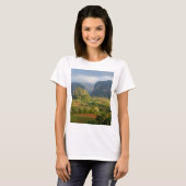 T-shirt Panoramic valley landscape, Cuba (Devant entier)