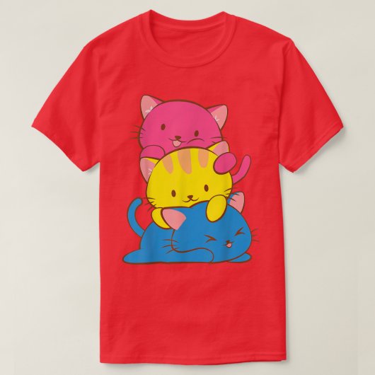 T-shirt Panpan Pride art Cute (Design devant)