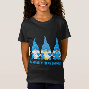 T-Shirt Panser Avec Mes Gnomies Gnome Pajamas De Noël Fa