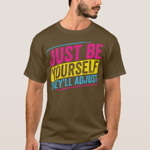 T-shirt Pansexual BE YoursTheyll Régler Pan Pride LGBT