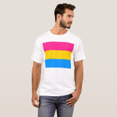 T-shirt Pansexual de fierté (Devant entier)