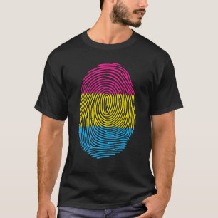 T-shirt Pansexual Flag Pride Chat Pile Lgbt mignonne