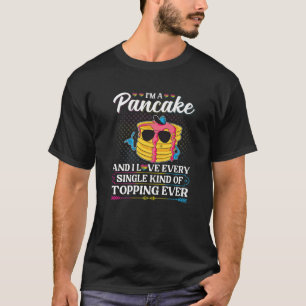 T-shirt Pansexual Pancake, Funky Pansexuality Pan Pride Mo