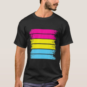 T-shirt PANSEXUAL PRIDE DRAPEAU LGBT Pride Mois LGBTQ Quee