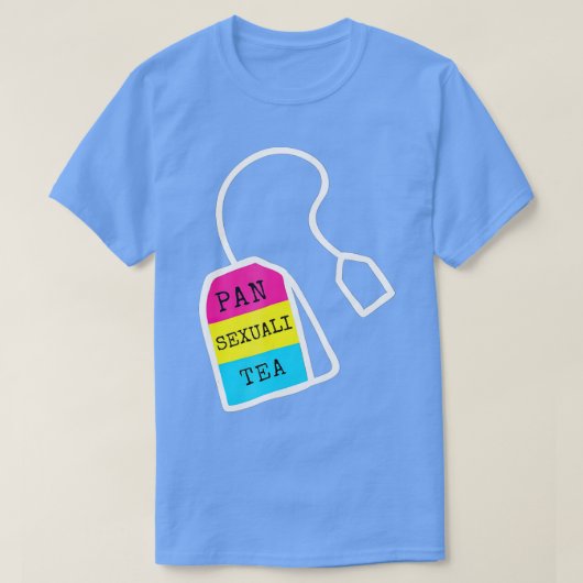 T-shirt Pansexual Pride Pansexualitea (Design devant)