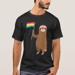 T-shirt Pansexual Sloth Pansexual