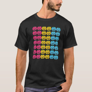 T-shirt Pansexuel Halloween Citrouille Lgbtq Pan Gay Hallo