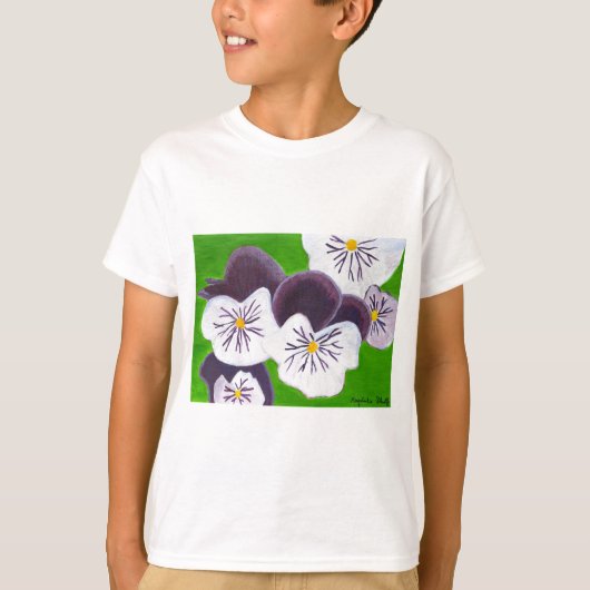 T-shirt Pansies (Devant)