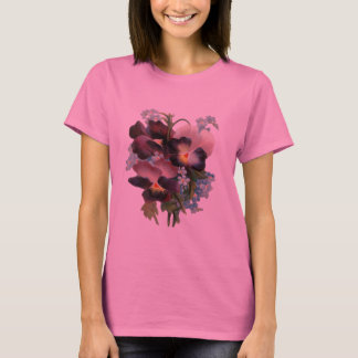 T-shirt Pansy Bouquet