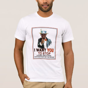 T-shirt Pantalon au sol