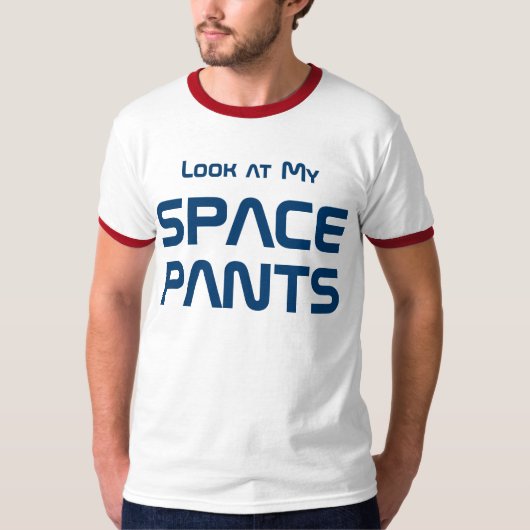 T-shirt Pantalon de l'espace (Devant)