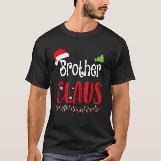 T-shirt Pantalon de Noël de la famille assorti Frère Claus