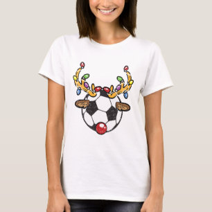 T-shirt Pantalon de pyjama de Noël Soccer Ll Renne X-mas L