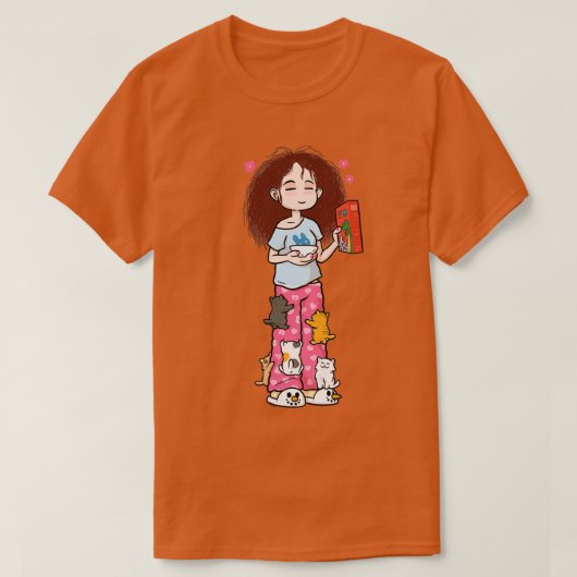 T-shirt Pantalon Kitten (Design devant)