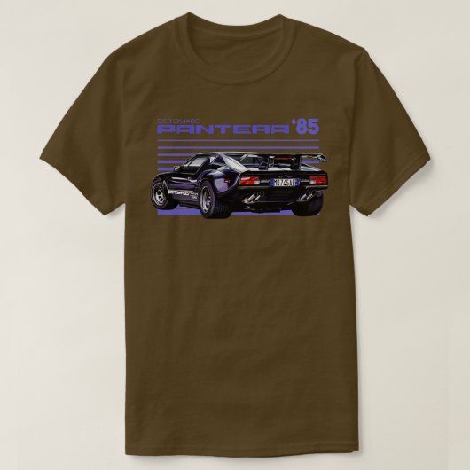 T-SHIRT PANTERA DE TOMASO (Design devant)