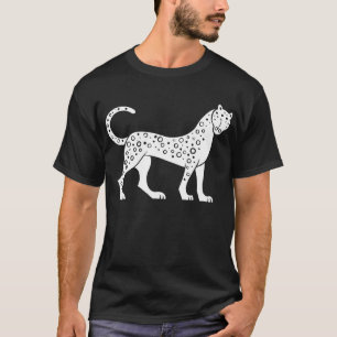 T-shirt Panther, dessin de relief grec