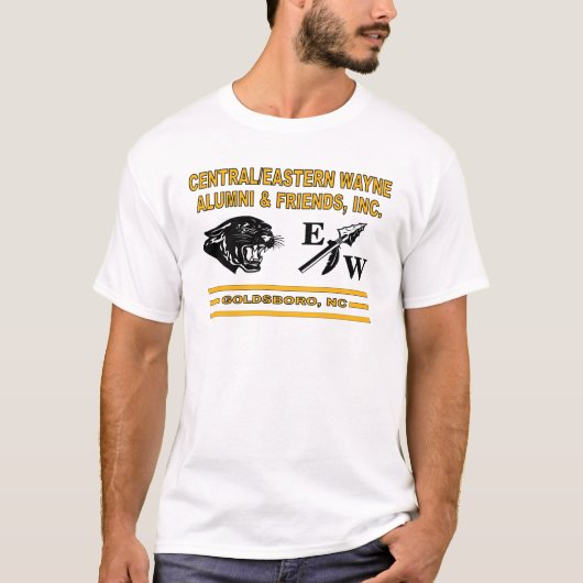 T-shirt Panther et EW White (Devant)
