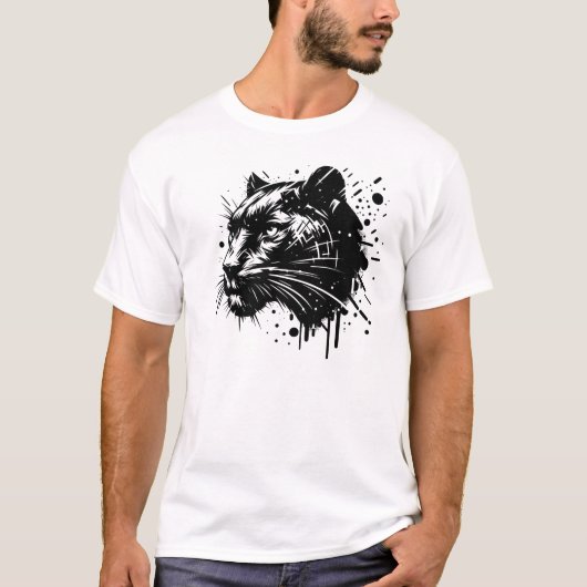 T-shirt Panthère (Devant)