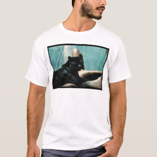 T-shirt Panthère avec les yeux Piercing