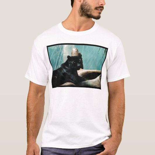 T-shirt Panthère avec les yeux Piercing (Devant)